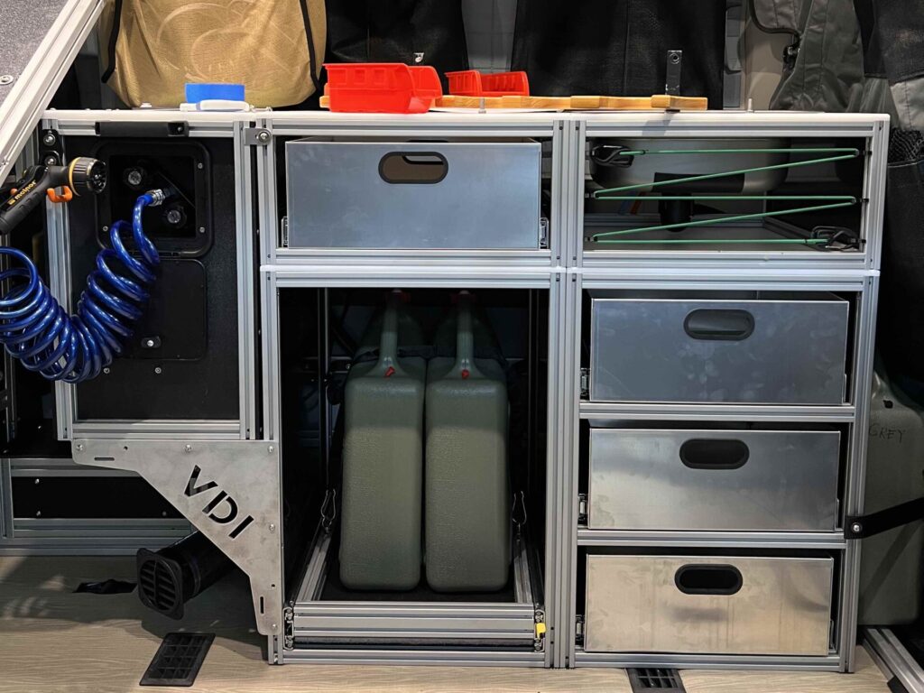 Camper Van Storage Modules
