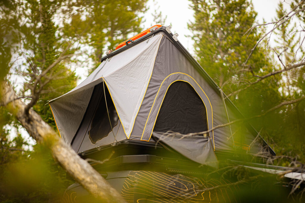 camper van roof top tent