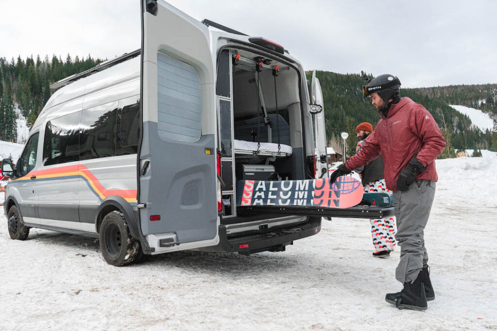 Ski Van Camping