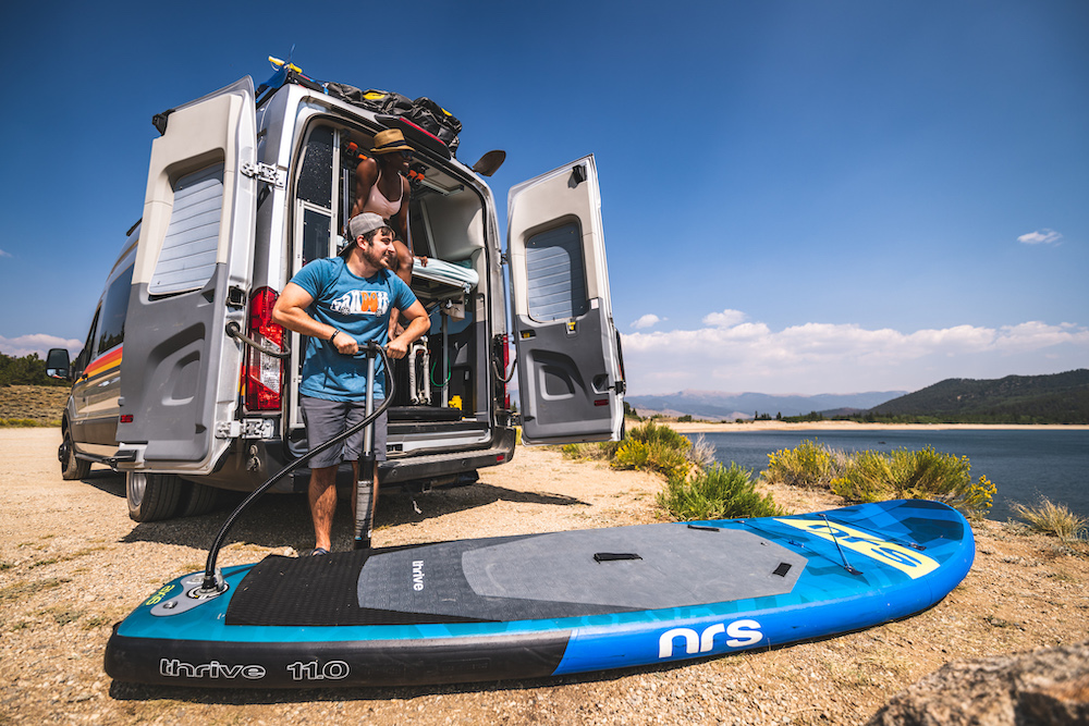 Lakes For Paddleboarding Van Camping