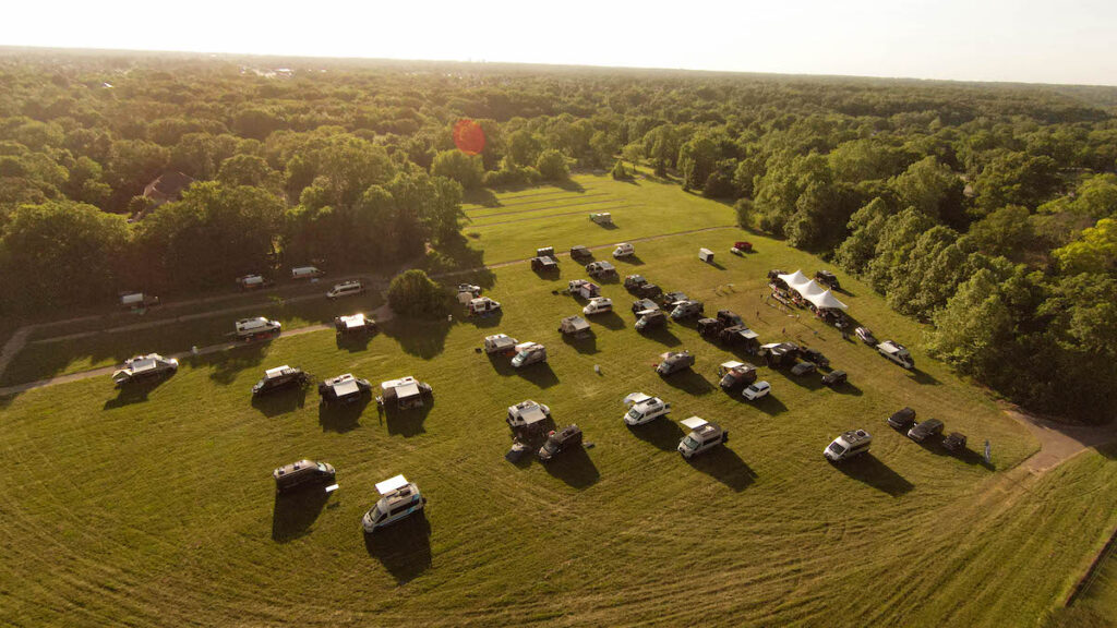 Camping in Bentonville