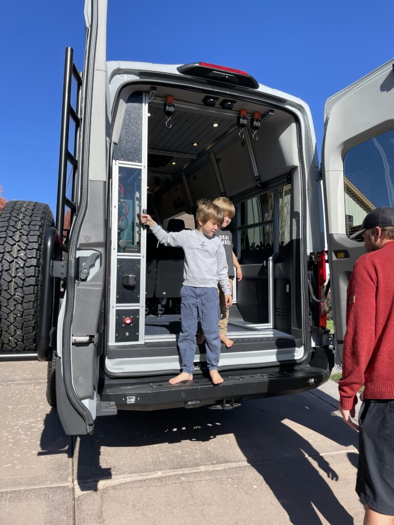 Olympic Skier Bode Miller’s Ultimate Kid-Hauling Van - Vandoit