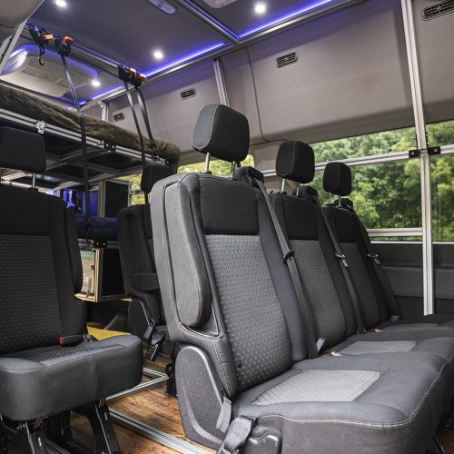 EL DO with Bed Platforms, Jump Seat, Two Person Bench, and Three Person Bench