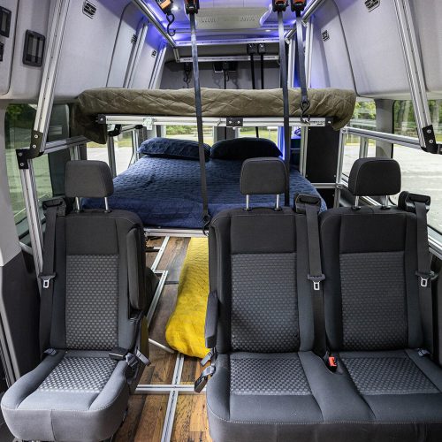 EL DO with Bed Platforms, Jump Seat, and Two Person Bench